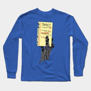 Gun Shopping List Long Sleeve T-Shirt